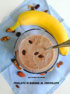 Foto di 341🍌Frullato di banana al cioccolato 🍫
