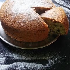 A picture of Leftover Malai Suji Cake.
