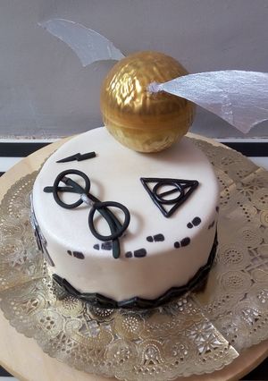 Una foto de Tarta Harry Potter