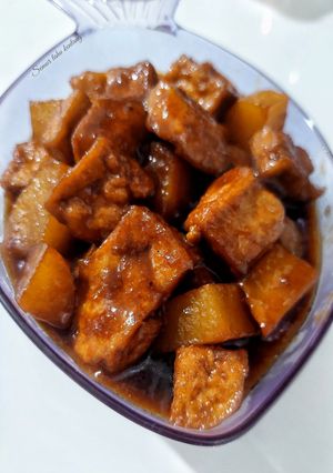 Foto resep Semur Tahu dan Kentang