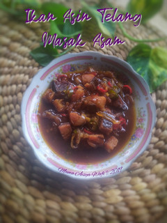 Foto resep Ikan Asin Tenggiri Masak Asam