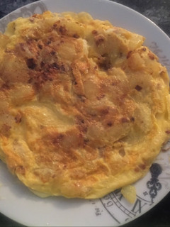 Una foto de Tortilla de patatas y cebolla