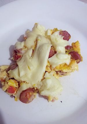 Una foto de Huevos gratinados
