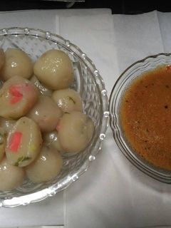Foto resep 🌸Cilok Isi Sosis🌸