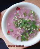 Canh khoai mỡ thịt xay