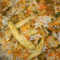 A picture of Chinese briyani.