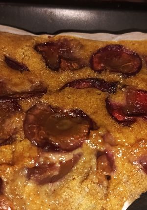 Cseresznye süti vizes piskótával recept fotója