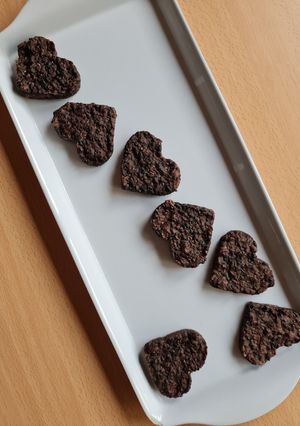 Una foto de Galletas crackers de arroz negro y semillas 🖤