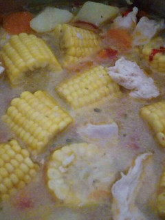 Una foto de Caldo de pechuga