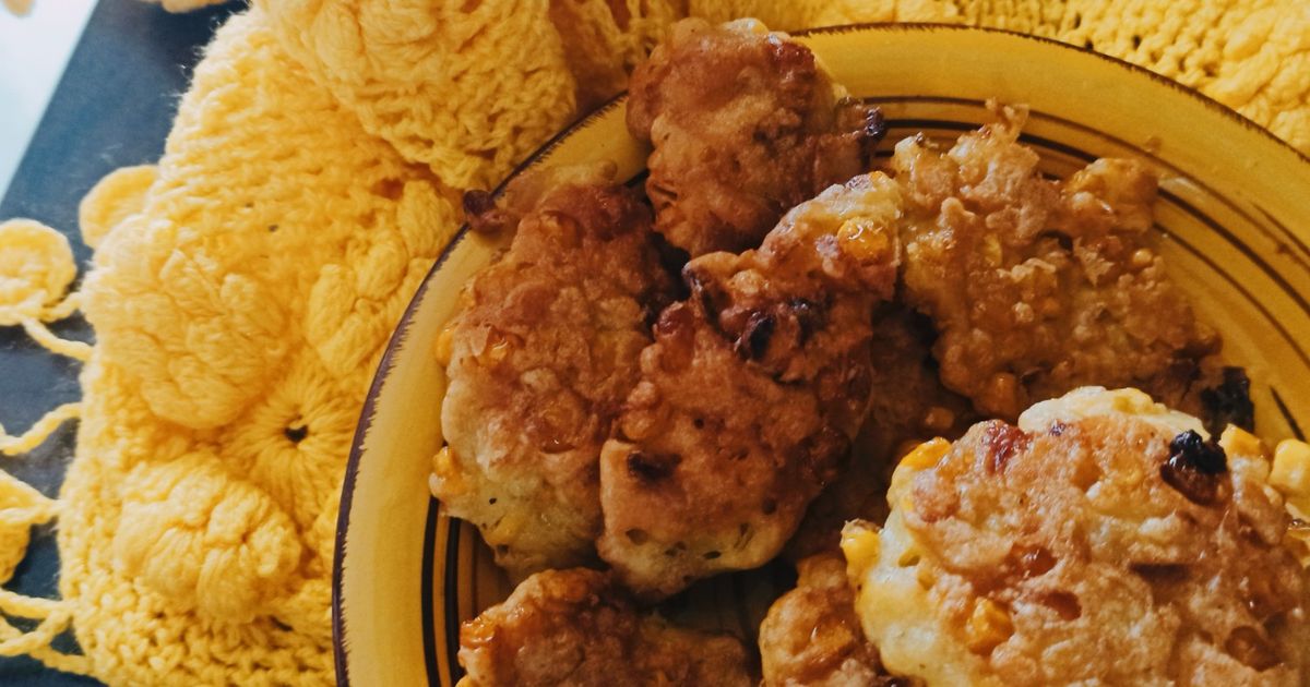 Perkedel /Bakwan Jagung Manado ala Bunda Fathan
