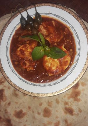 عکسی از دستور خورشت تخم مرغ🥚