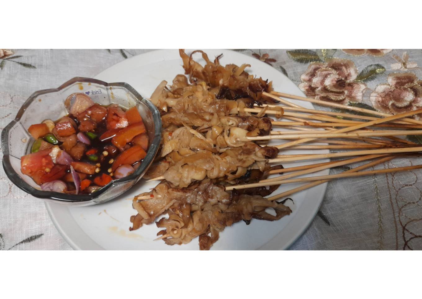 Sate Jamur Tiram