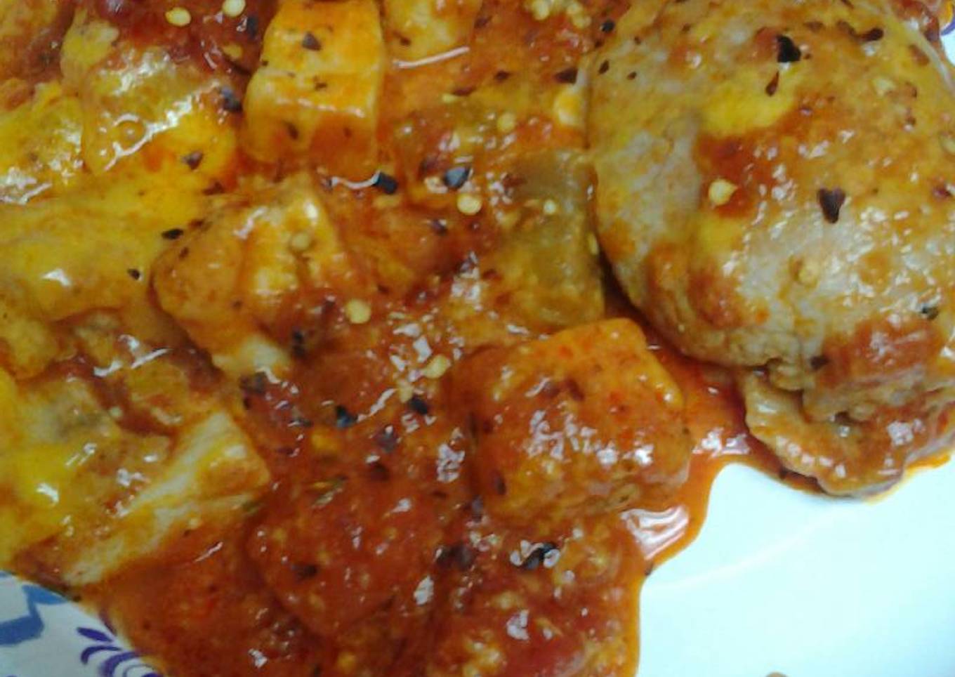 Eggplant casserole stove top