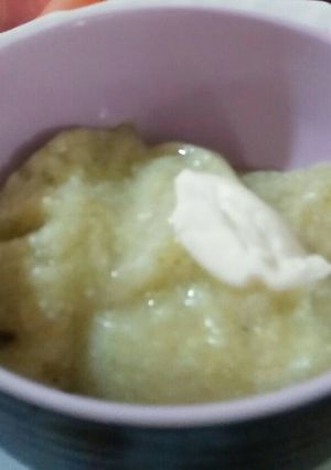 Foto resep MPASI 8m+ Bubur Natelbrohu ~ Nasi Wortel Brokoli Tahu