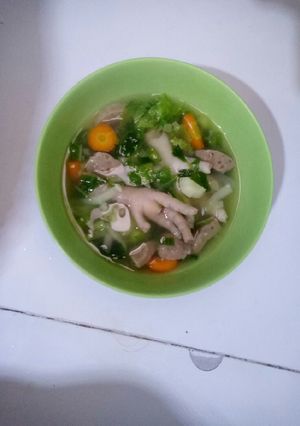 Foto resep Sayur Sop Ceker Kepenuhan