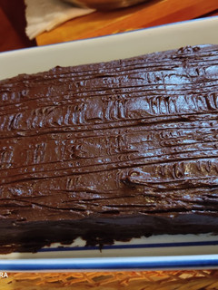 Una foto de Postre galletitas chocolate