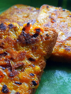 A picture of Quick snacks |Rava bread masala toast.
