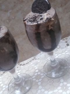 صورة لوصفة ميلك شيك الاوريو