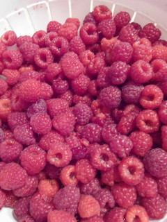 A picture of Raspberry Cake/Berry Cake.