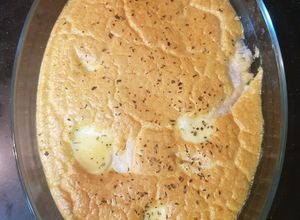 Foto principal de Bacalao a la muselina de ajo y pimentón