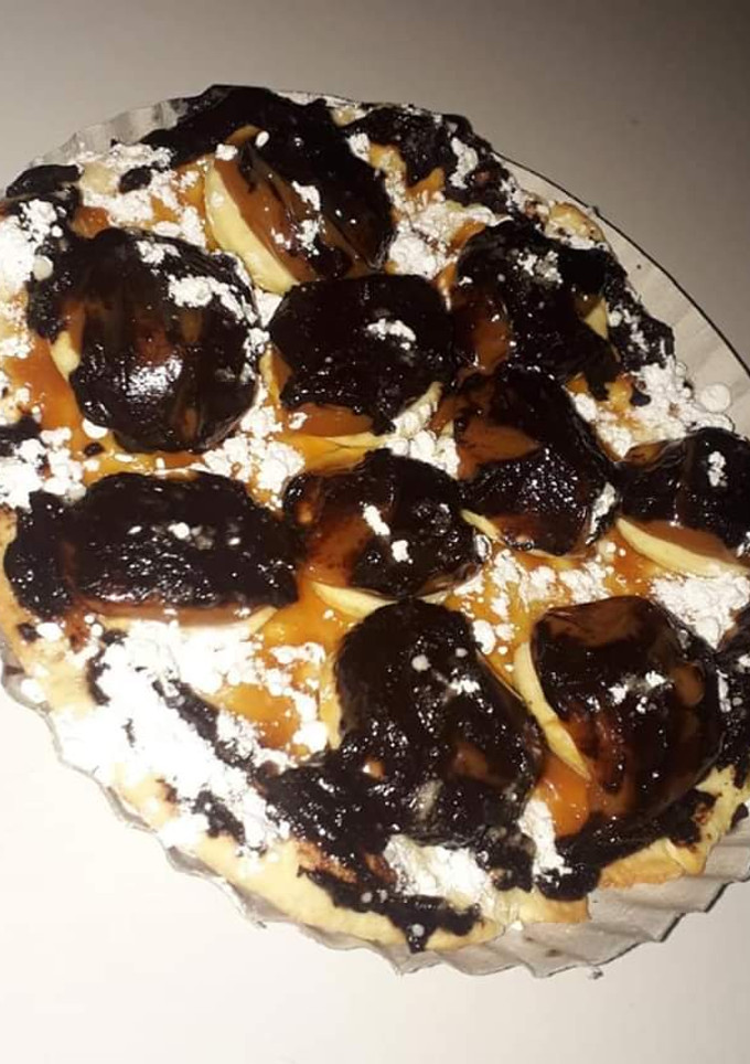 Una foto de Bomba de dulce de leche y chocolate