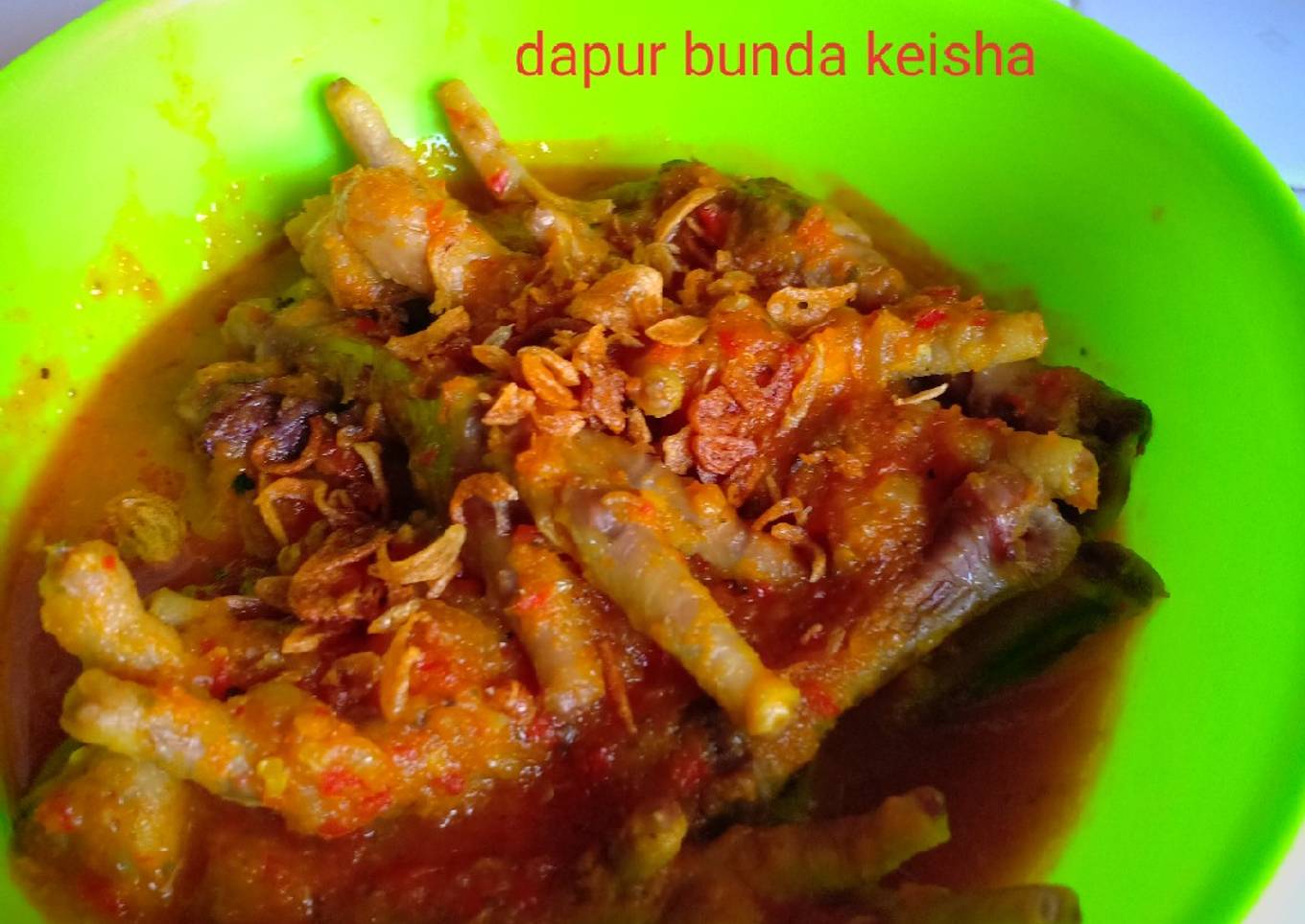 Bagaimana Membuat Ceker bumbu sederhana, Enak