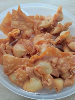 Foto resep 412. Kulit Pangsit Goreng (Lentur/Tidak mudah sobek)