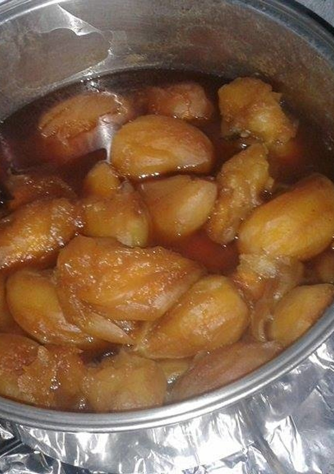 Una foto de Mangos sazonados en miel de dulce de panela