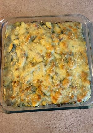 Una foto de Budín de verduras y carne