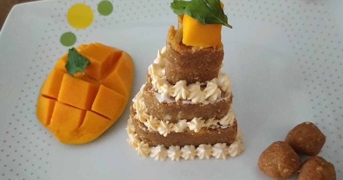 Motichoor Ladoo Cake | موتی چور لڈو کیک | मोतीचूर लड्डू केक | Cake Recipe  By Cook With Faiza - YouTube
