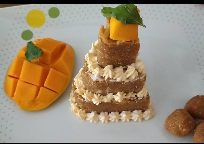 Best Motichur Ladoo semi fondant cake In Pune | Order Online