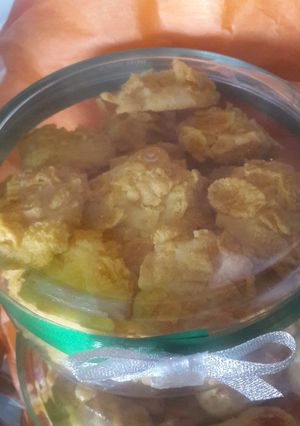 Foto resep Crispy Lemon Corn Flake Cookies