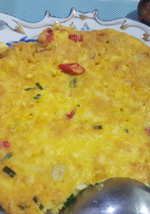 Foto resep Tahu telur dadar