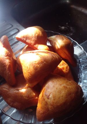 A picture of Cinnamon mandazi.