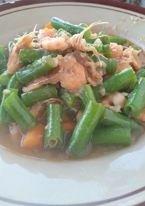 Foto resep Tumis buncis udang
