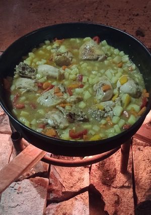 A picture of Pollo al disco.