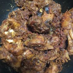 A picture of Chicken Sukha.