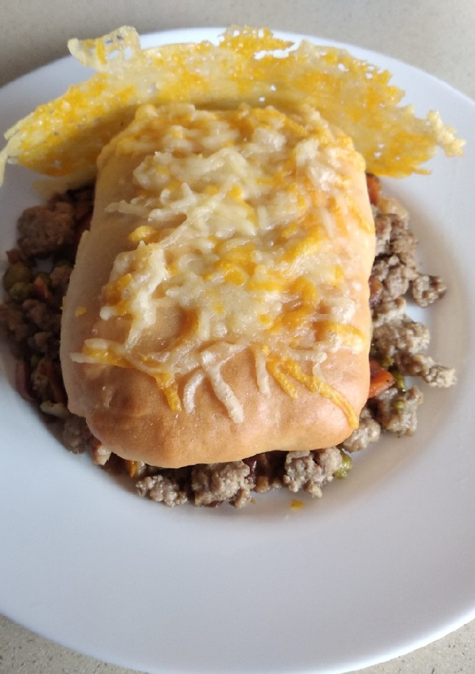Una foto de Pan con guarnición