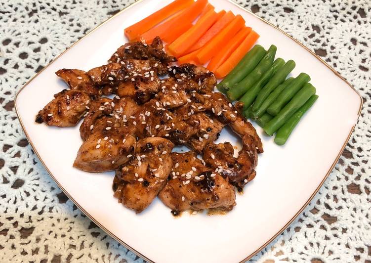 Bagaimana Membuat Ayam Fillet Saus Blackpepper, Lezat Sekali