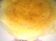 Una foto de pancakes con polvo de hornear
