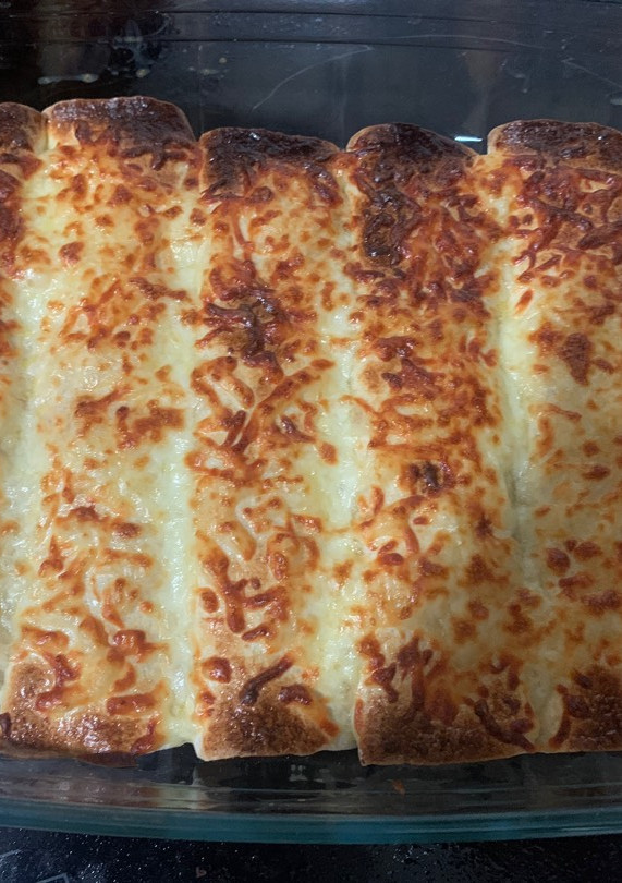 Una foto de Rollitos de pollo cremoso