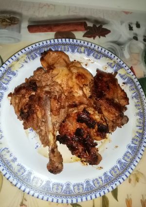 صورة لوصفة اوراك مشويه في الطاسه وبدون نقع 🍗