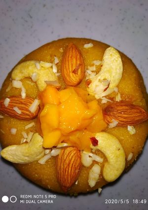 आंब्याचा शिरा रेसिपी चे मुख्य फोटो
