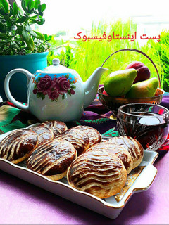 عکسی از دستور کلوچه هل و دارچین(بدون فر)