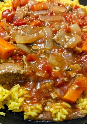 A picture of Swiss Steak (Slow Cooker).