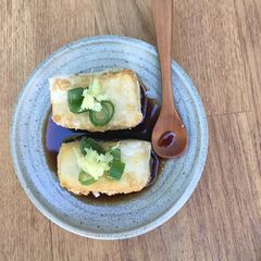 A picture of Vegan Agedashi Tofu 🌱.