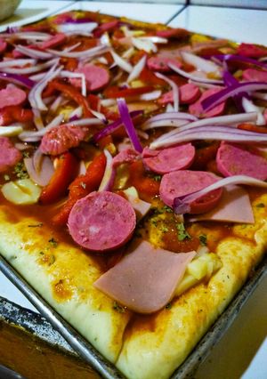 Una foto de Masa para pizza (Súper suave)