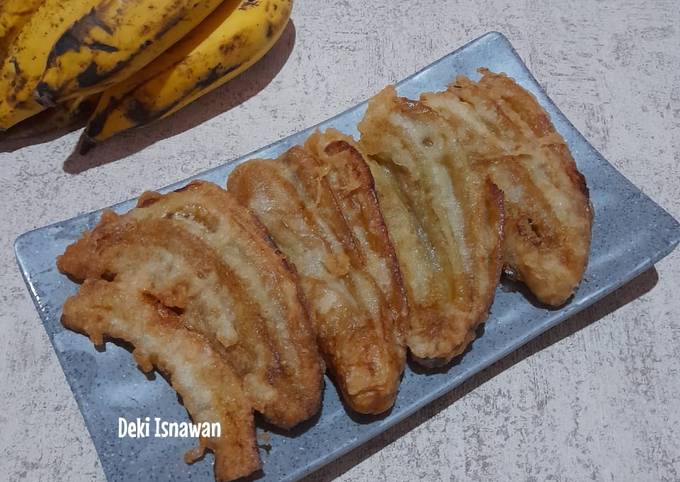 Resep Pisang Goreng Kipas Oleh Deki Isnawan - Cookpad