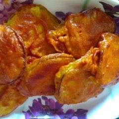 Pumpkin fritters A picture of Pumpkin fritters.