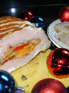 Una foto de Tapa de asado rellena